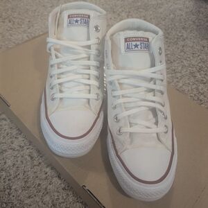 Converse Womens White High-Top Sneakers